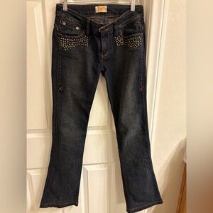 Studded Black Jeans